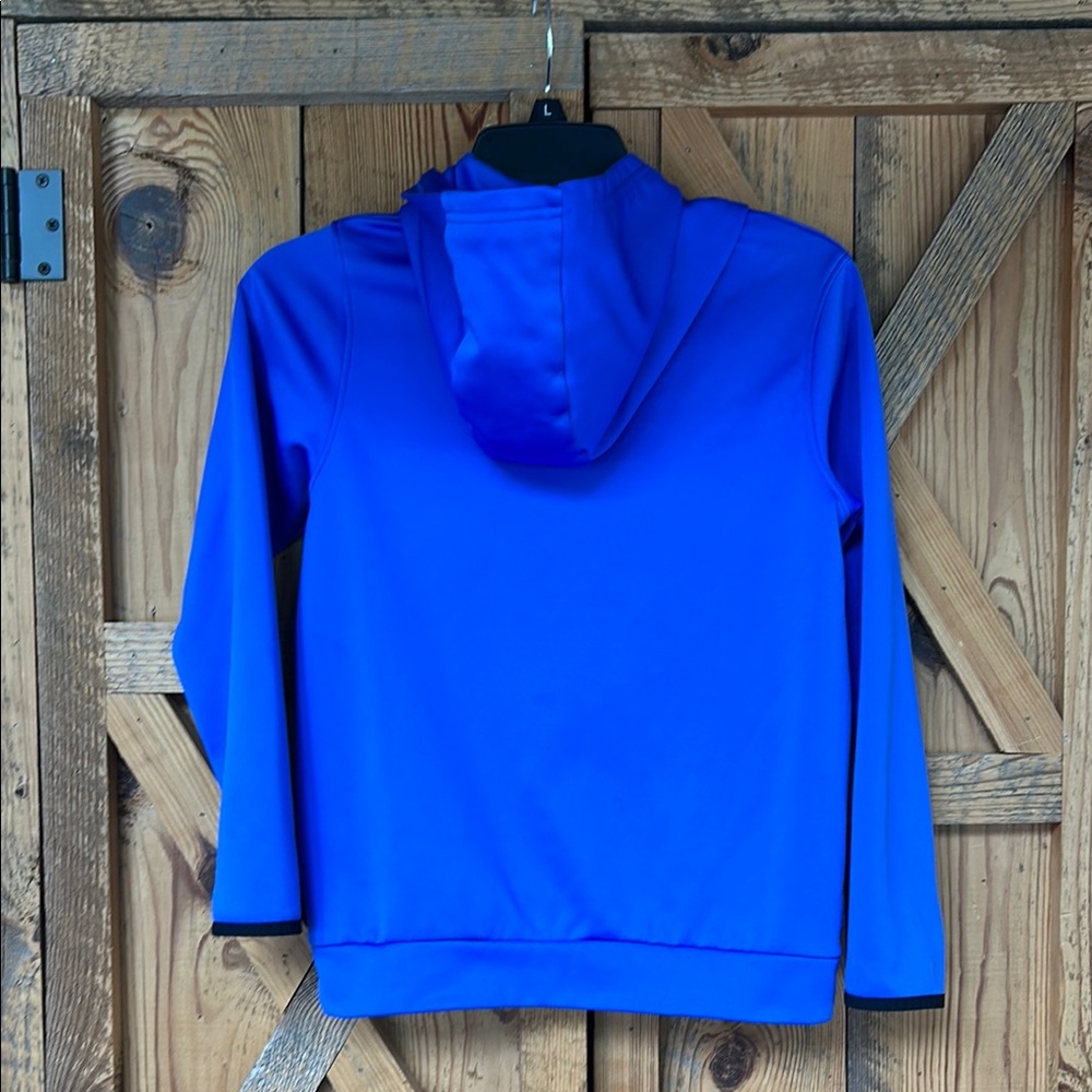 Youth Under Armour Blue Sweatshirt Hoodie - Picture 2 of 7